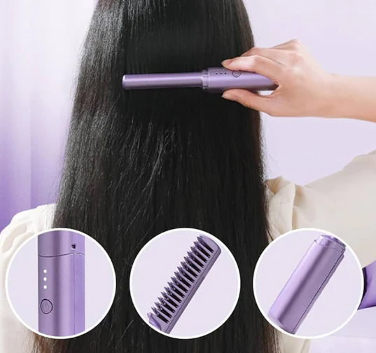 Mini plancha de pelo recargable | ENVÍO GRATIS - Imagen 2